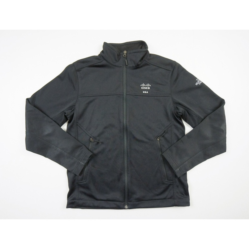 The North Face Jacket Mens Small Black Ridgeline Softshell Windwall Outdoors